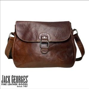 Jack Georges Collection Voyager Saddle Bag